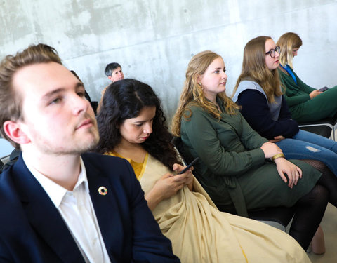 Duurzaamheidsbezoek van Koningin Mathilde aan de UGent