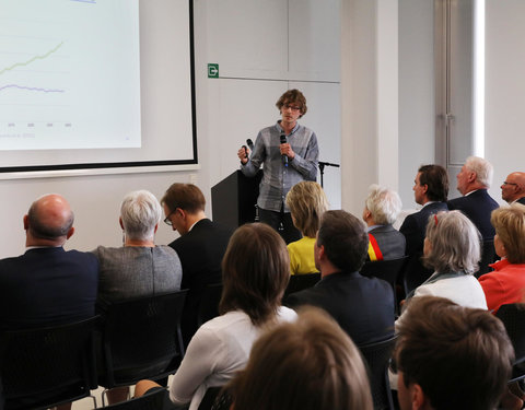 Duurzaamheidsbezoek van Koningin Mathilde aan de UGent