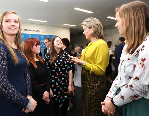 Duurzaamheidsbezoek van Koningin Mathilde aan de UGent