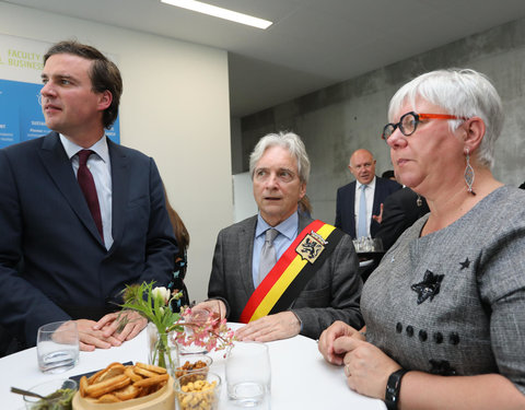 Duurzaamheidsbezoek van Koningin Mathilde aan de UGent