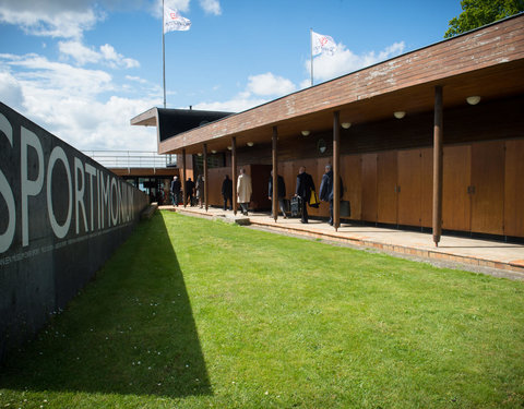 Uitreiking Sarton medaille faculteit Geneeskunde en Gezondheidswetenschappen in Sportimonium (Hofstade)