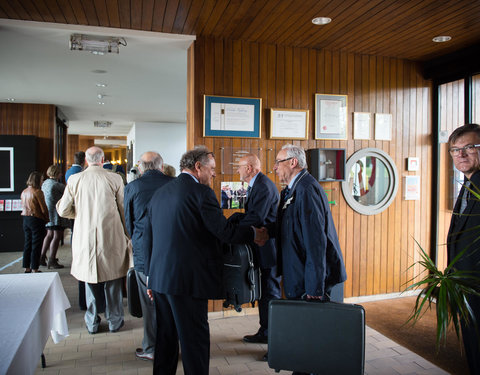 Uitreiking Sarton medaille faculteit Geneeskunde en Gezondheidswetenschappen in Sportimonium (Hofstade)