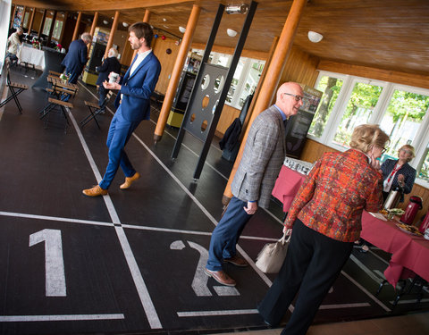 Uitreiking Sarton medaille faculteit Geneeskunde en Gezondheidswetenschappen in Sportimonium (Hofstade)