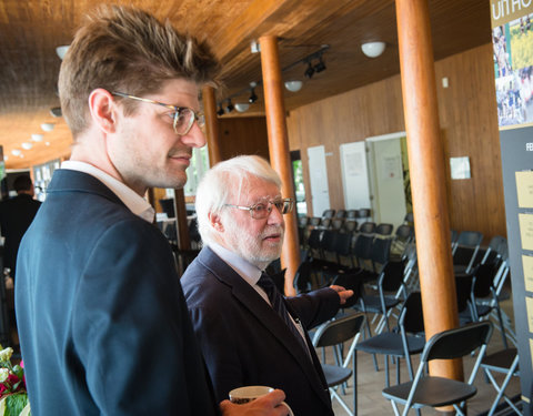 Uitreiking Sarton medaille faculteit Geneeskunde en Gezondheidswetenschappen in Sportimonium (Hofstade)