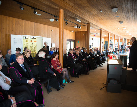 Uitreiking Sarton medaille faculteit Geneeskunde en Gezondheidswetenschappen in Sportimonium (Hofstade)