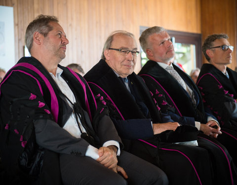 Uitreiking Sarton medaille faculteit Geneeskunde en Gezondheidswetenschappen in Sportimonium (Hofstade)