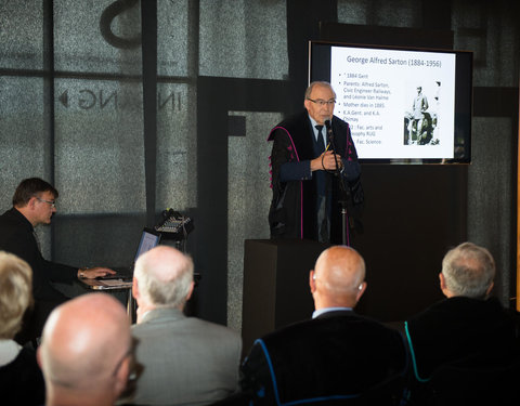 Uitreiking Sarton medaille faculteit Geneeskunde en Gezondheidswetenschappen in Sportimonium (Hofstade)