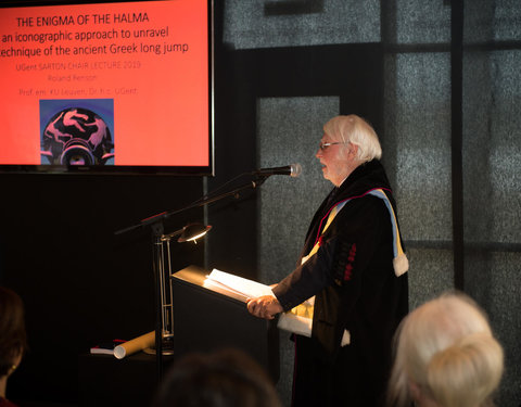 Uitreiking Sarton medaille faculteit Geneeskunde en Gezondheidswetenschappen in Sportimonium (Hofstade)