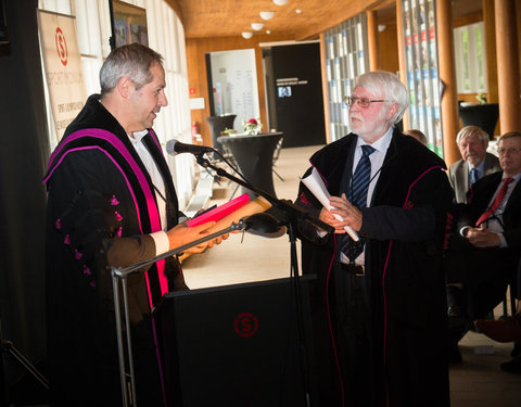 Uitreiking Sarton medaille faculteit Geneeskunde en Gezondheidswetenschappen in Sportimonium (Hofstade)