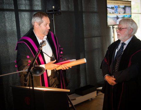 Uitreiking Sarton medaille faculteit Geneeskunde en Gezondheidswetenschappen in Sportimonium (Hofstade)