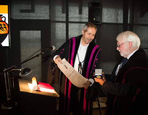 Uitreiking Sarton medaille faculteit Geneeskunde en Gezondheidswetenschappen in Sportimonium (Hofstade)