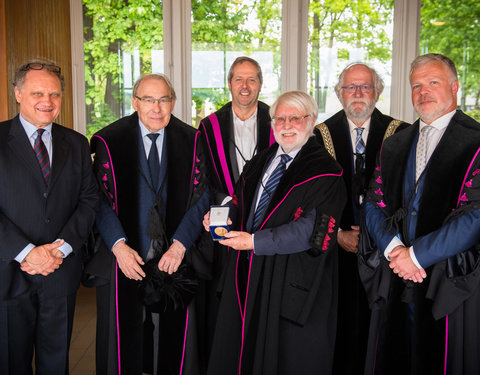 Uitreiking Sarton medaille faculteit Geneeskunde en Gezondheidswetenschappen in Sportimonium (Hofstade)