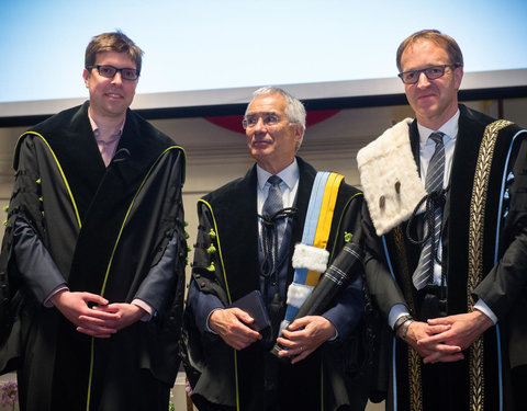 Uitreiking institutioneel eredoctoraat aan Nicolas Stern