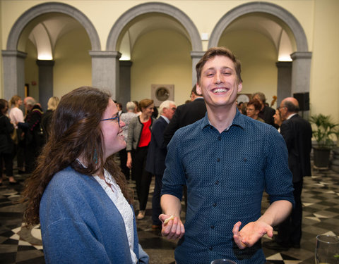 Uitreiking institutioneel eredoctoraat