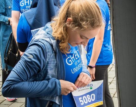 UGent deelname aan stadsloop Gent 2019