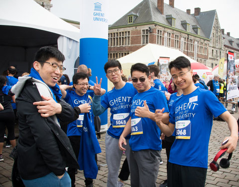 UGent deelname aan stadsloop Gent 2019