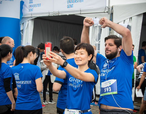 UGent deelname aan stadsloop Gent 2019