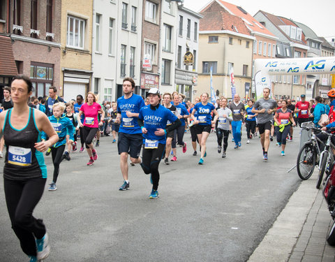 UGent deelname aan stadsloop Gent 2019