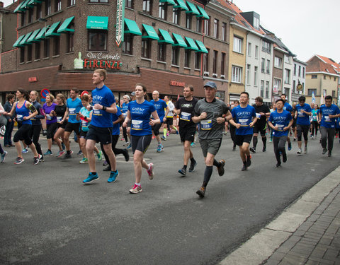 UGent deelname aan stadsloop Gent 2019