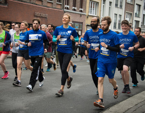 UGent deelname aan stadsloop Gent 2019