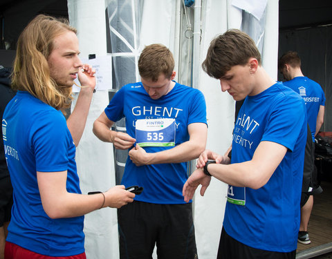 UGent deelname aan stadsloop Gent 2019