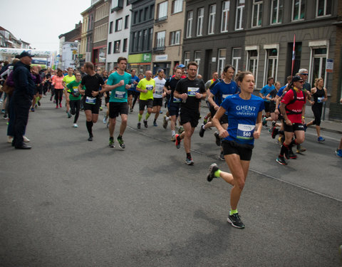 UGent deelname aan stadsloop Gent 2019