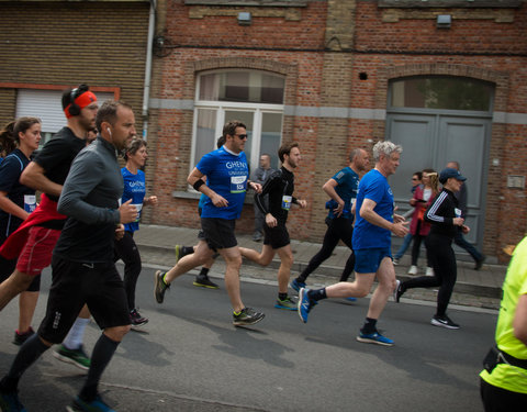 UGent deelname aan stadsloop Gent 2019