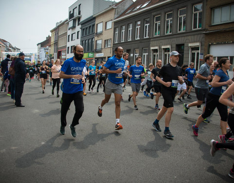 UGent deelname aan stadsloop Gent 2019