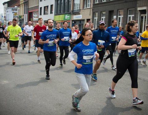 UGent deelname aan stadsloop Gent 2019