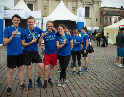 UGent deelname aan stadsloop Gent 2019