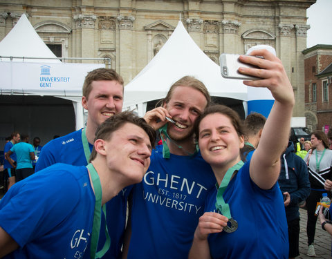 UGent deelname aan stadsloop Gent 2019