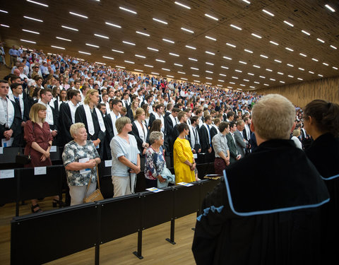 Proclamatie 2018/2019 burgerlijk ingenieur en burgerlijk ingenieur-architect