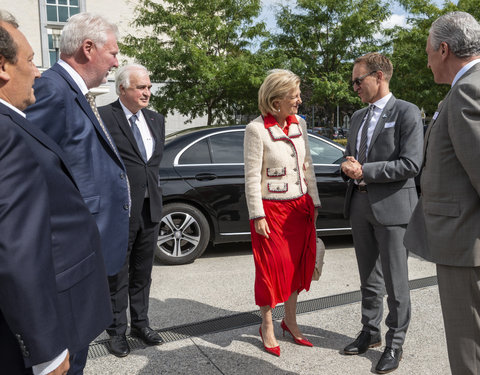 Bezoek Prinses Astrid aan Smart Space UZ Gent