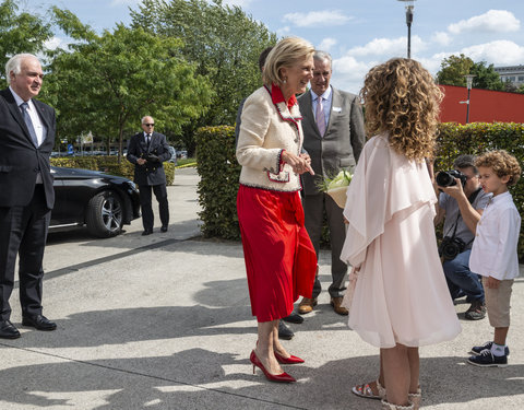 Bezoek Prinses Astrid aan Smart Space UZ Gent