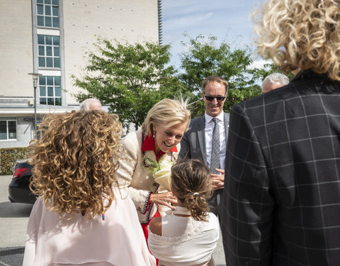 Bezoek Prinses Astrid aan Smart Space UZ Gent