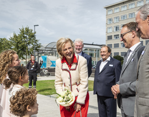 Bezoek Prinses Astrid aan Smart Space UZ Gent