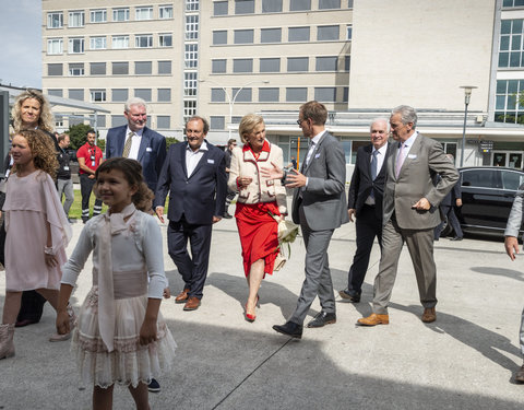 Bezoek Prinses Astrid aan Smart Space UZ Gent