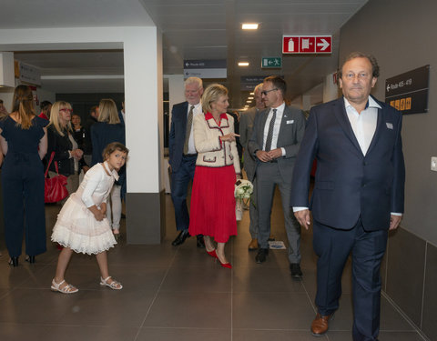 Bezoek Prinses Astrid aan Smart Space UZ Gent