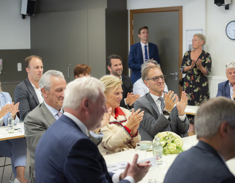 Bezoek Prinses Astrid aan Smart Space UZ Gent