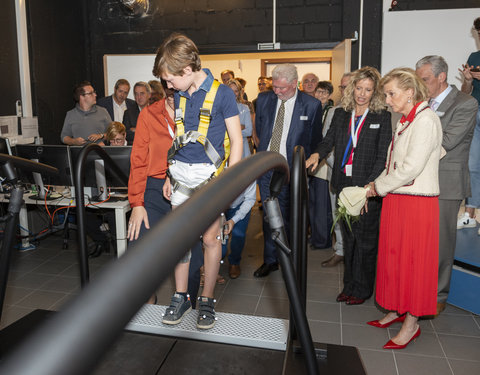 Bezoek Prinses Astrid aan Smart Space UZ Gent