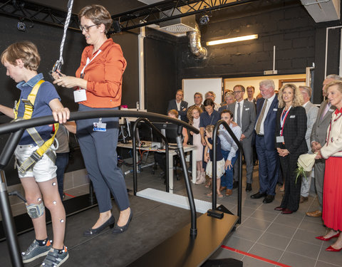 Bezoek Prinses Astrid aan Smart Space UZ Gent