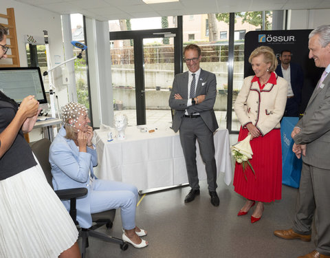 Bezoek Prinses Astrid aan Smart Space UZ Gent