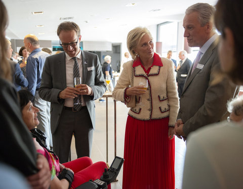 Bezoek Prinses Astrid aan Smart Space UZ Gent