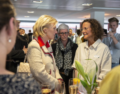 Bezoek Prinses Astrid aan Smart Space UZ Gent