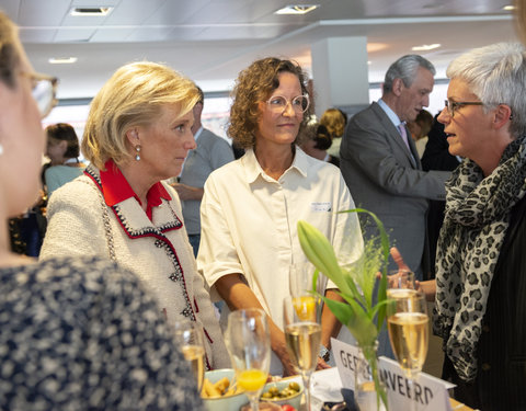 Bezoek Prinses Astrid aan Smart Space UZ Gent