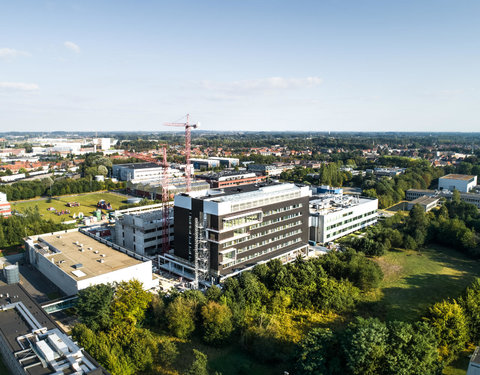 Drone opnamen campussen