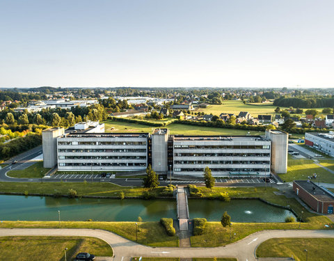 Drone opnamen campussen