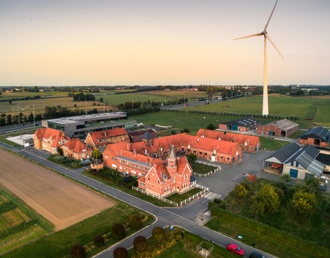 Drone opnamen campussen