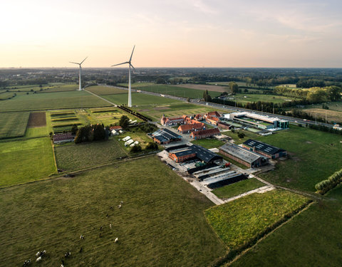 Drone opnamen campussen