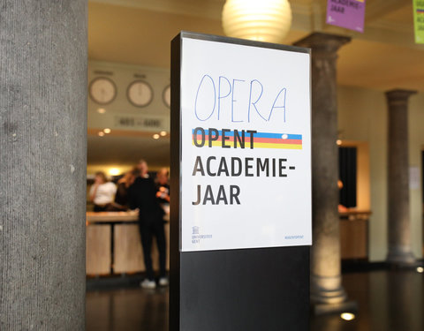 Opening academiejaar 2019/2020, van oud justitiepaleis naar aula